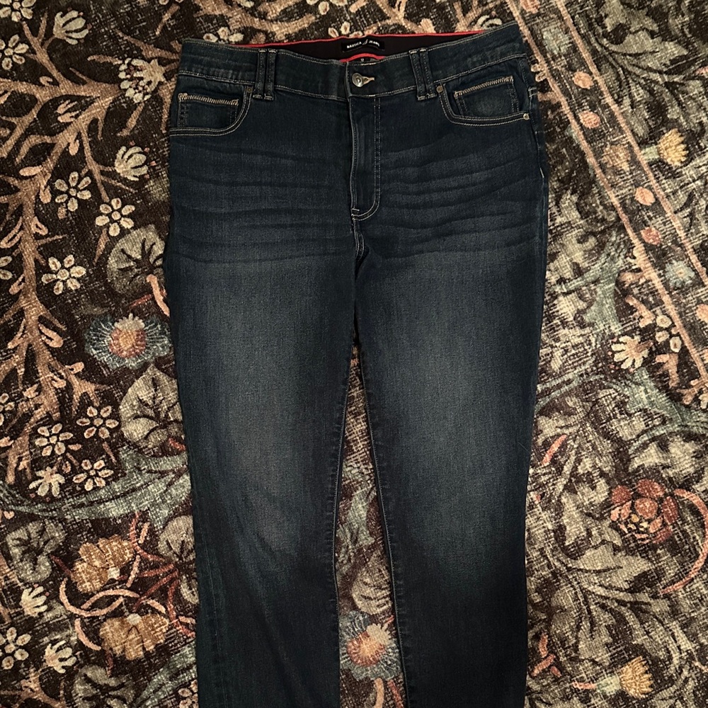 Nautica Dark Blue Women's Skinny Jeans Size 12